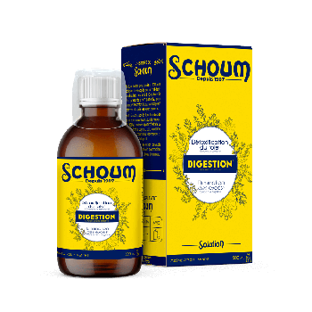 Schoum digestion ar&ocirc;me citron-menthe - flacon de 500ml