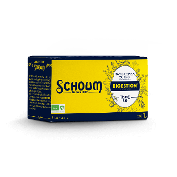 Schoum tisane bio digestion - bo&icirc;te de 20 sachets
