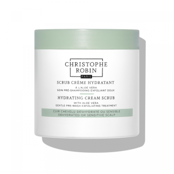 Scrub cr&egrave;me hydratant &agrave; l&rsquo;aloe vera Christophe Robin - pot de 250ml