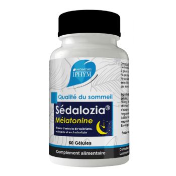 S&eacute;dalozia M&eacute;latonine Iphym - pot de 60 g&eacute;lules