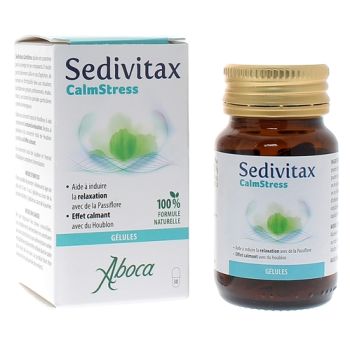 Sedivitax Calmstress Aboca - bo&icirc;te de 30 g&eacute;lules