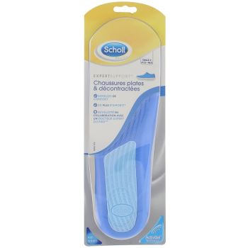Semelles chaussures plates et d&eacute;contract&eacute;es taille 2 Scholl - une paire