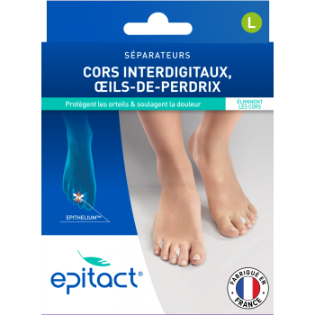 S&eacute;parateurs silicone L Epitact - 4 unit&eacute;s