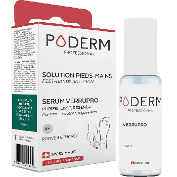 S&eacute;rum Verrupro Solution pieds-mains Poderm - flacon de 8ml
