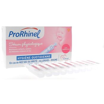 S&eacute;rum physiologique ProRhinel - bo&icirc;te de 30 unidoses