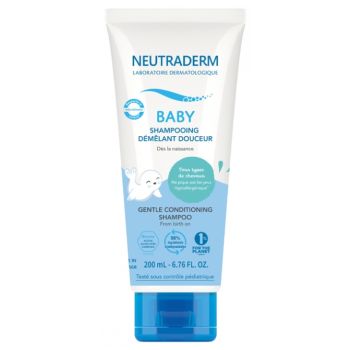 Shampoing d&eacute;m&ecirc;lant douceur Baby Neutraderm - tube de 200 ml