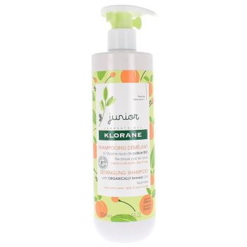 Shampoing d&eacute;m&ecirc;lant parfum p&ecirc;che junior Klorane - flacon de 500 ml