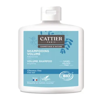 Shampoing sans sulfate volume bio Cattier - flacon 250 ml