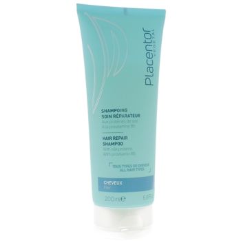 Shampoing soin r&eacute;parateur Placentor v&eacute;g&eacute;tal - tube de 200 ml