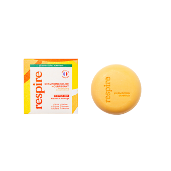 Shampoing solide cheveux secs Douceur d&rsquo;Avoine Respire - pain de 75g