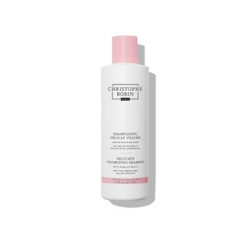 Shampoing volume d&eacute;licat aux extraits de rose Christophe Robin - flacon de 250ml
