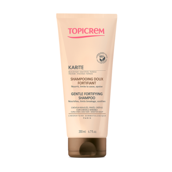 Karit&eacute; shampooing doux fortifiant Topicrem - tube de 200 ml