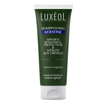 Shampooing k&eacute;ratine Lux&eacute;ol - tube de 200ml