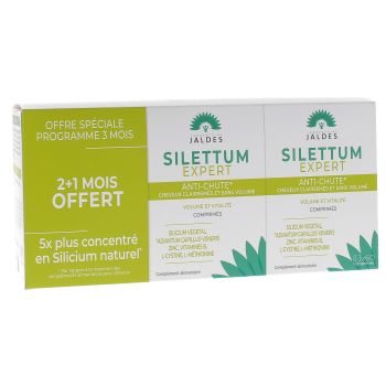 Silettum Expert anti-chute - lot de 3 bo&icirc;tes de 60 g&eacute;lules