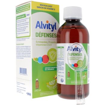 Sirop Alvityl D&eacute;fenses Immunitaires Urgo - flacon de 240 ml