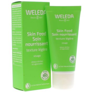 Skin food soin nourrissant visage texture l&eacute;g&egrave;re Weleda - tube de 30 ml