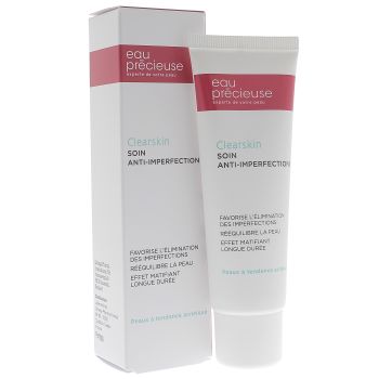 Soin anti-imperfections clearskin Eau pr&eacute;cieuse - tube de 50 ml