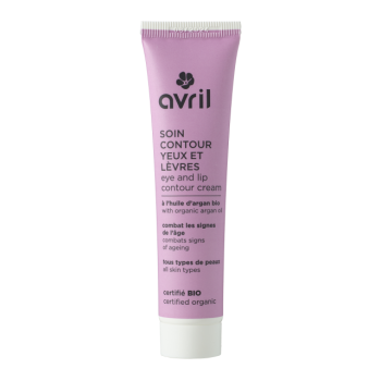 Soin contour des yeux et l&egrave;vres bio Avril - tube de 40 ml