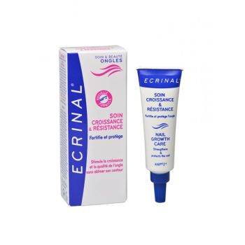 Soin croissance & r&eacute;sistance ongles Ecrinal - tube de 10 ml