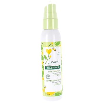 Soin d&eacute;m&ecirc;lant au miel d'acacia junior Klorane - spray de 125 ml