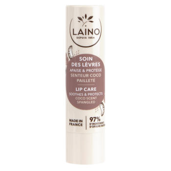 Soin des l&egrave;vres parfum coco Laino - 1 stick de 4 g