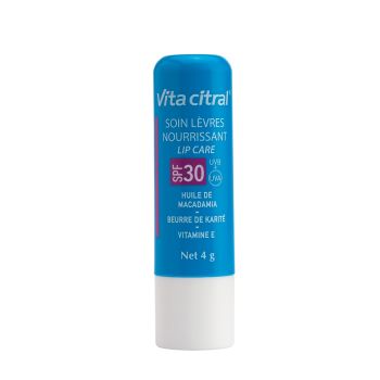 Soin l&egrave;vres nourrissant SPF30 Vita Citral - stick de 4 g