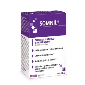 Somnil sommeil naturel et r&eacute;parateur Ineldea - bo&icirc;te de 30 g&eacute;lules