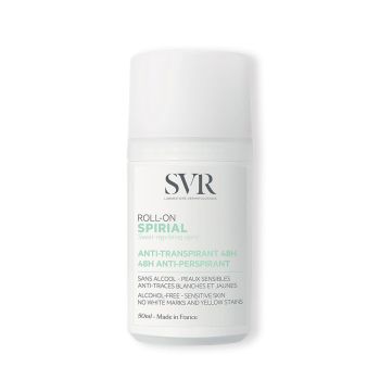 Spirial roll-on d&eacute;odorant anti-transpirant intense 48h SVR - roll-on de 50 ml
