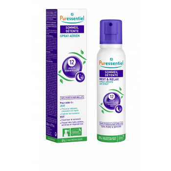 Spray a&eacute;rien sommeil d&eacute;tente Puressentiel - spray de 200 ml