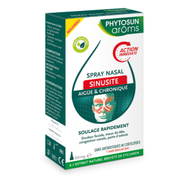 Spray nasal sinusite Phytosun Ar&ocirc;ms - spray de 50mg