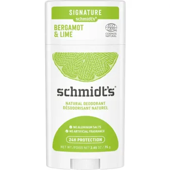 D&eacute;odorant naturel bergamote citron vert Schmidt's - stick de 75 g