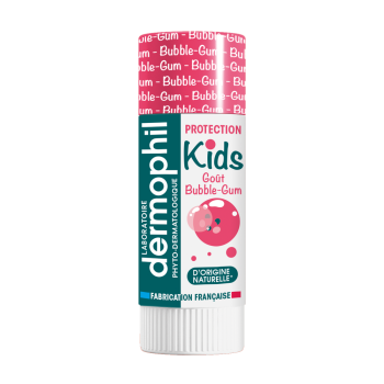 Stick &agrave; l&egrave;vres Kids bubble-gum Dermophil - stick de 4g