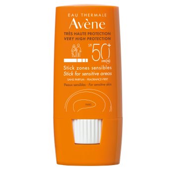 Stick zones sensibles tr&egrave;s haute protection spf 50+ Av&egrave;ne - stick de 8 g