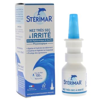Stop & Protect nez sec et irrit&eacute; spray nasal St&eacute;rimar - spray valve anti-contamination de 20 ml