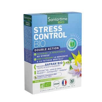 Stress control bio Santarome - bo&icirc;te de 30 g&eacute;lules