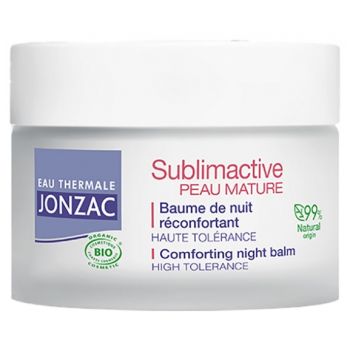 Sublimactive Peau mature Baume de nuit r&eacute;confortant bio Eau Thermale Jonzac - pot de 50 ml