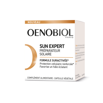 Sun Expert Pr&eacute;parateur solaire Oenobiol - pot de 30 capsules