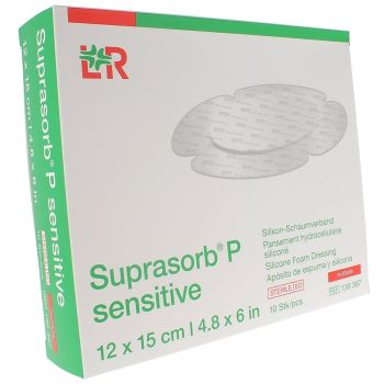 Suprasorb P Sensitive Multisite Lohmann & Rauscher - 10 unit&eacute;s de 12x15 cm