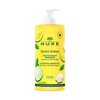 Sweet Lemon gel&eacute;e de douche gourmande Nuxe - flacon-pompe de 750ml