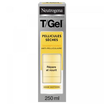 T/Gel Shampooing Antipelliculaire pellicules s&egrave;ches Neutrogena - flacon de 250ml