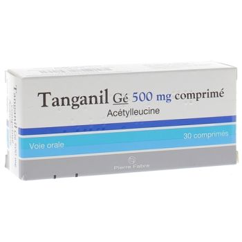 Tanganil G&eacute; 500 mg comprim&eacute; - boite de 30 comprim&eacute;s