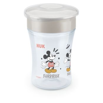 Tasse enfant Magic Cup Mickey Mouse d&egrave;s 8 mois NUK - tasse de 230 ml