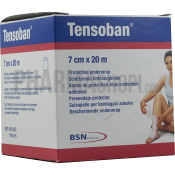 Tensoban bande de protection sous contention BSN M&eacute;dical - bande de 7 cm x 20 m