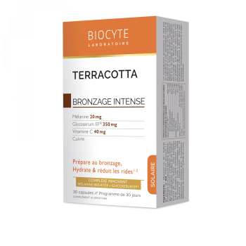 Terracotta Bronzage intense Biocyte - bo&icirc;te de 30 capsules