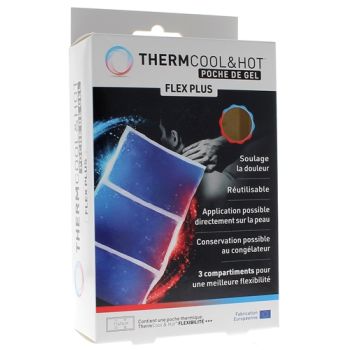 Thermcool&hot Poche de gel flex plus - bo&icirc;te d'une poche de 11x24cm