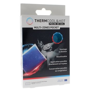 Thermcool&hot Poche de gel multi-zones pocket - bo&icirc;te d'une poche de 11x11cm