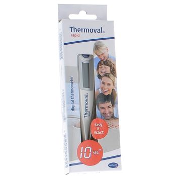 Thermom&egrave;tre digital blanc Thermoval rapid Hartmann- un thermom&egrave;tre