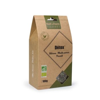 Tisane d&eacute;tox Bio Nat&Form - sachet de 100 g