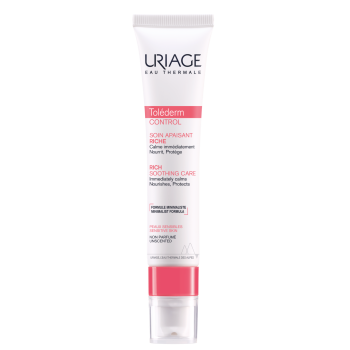 Tol&eacute;derm Control soin apaisant riche Uriage - tube de 40 ml