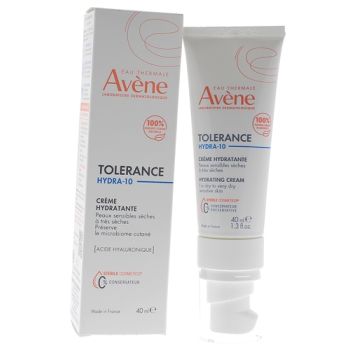 Tol&eacute;rance Hydra-10 Cr&egrave;me hydratante Av&egrave;ne - tube de 40ml